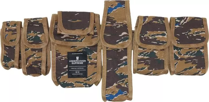 Сумка Supreme x UNDERCOVER Belt Waist Bag Brown Camo, коричневый