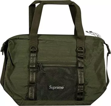 Сумка Supreme Zip Tote Olive, зеленый
