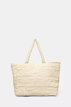 Сумка SYMBOLQUILTTOTE Nanushka, бежевый