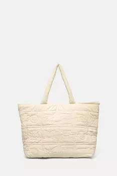 Сумка SYMBOLQUILTTOTE Nanushka, бежевый