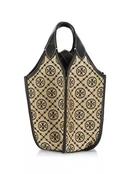 Сумка T Monogram с абажуром Tory Burch, черный