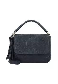 Сумка Taborstrasse 3 кожаная 25 см TASCHENDIEB WIEN, цвет Black Bean