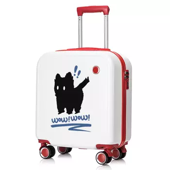 Сумка-тележка унисекс Zecedo Jesse, Графитовый черный [18 дюймов]