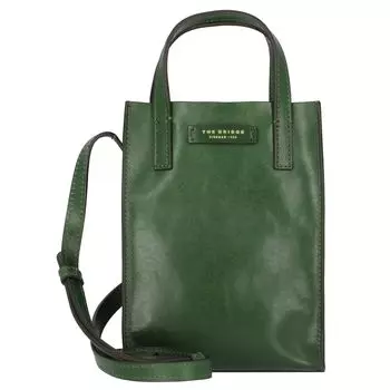 Сумка The Bridge Mirra Handtasche Leder 15.5 cm, цвет smeraldo