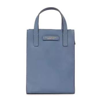 Сумка The Bridge Mirra Handtasche Leder 15.5 cm, цвет ceruleo