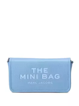 Сумка The Leather Mini Bag MARC JACOBS, синий