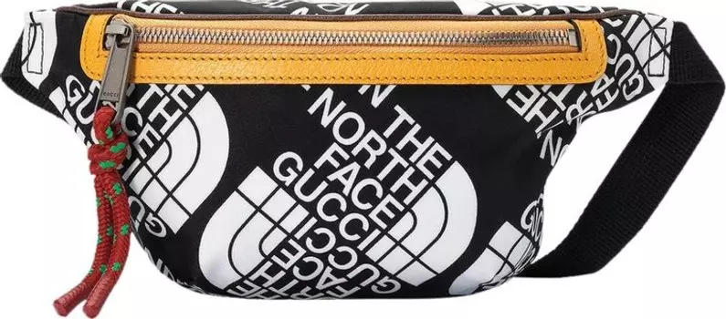 Сумка The North Face x Gucci Belt Bag Black, черный