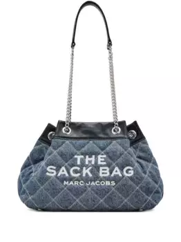 Сумка The Quilted Denim Chain Sack MARC JACOBS, синий