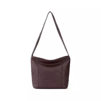 Сумка The Sak De Young Leather Hobo, красно-коричневый