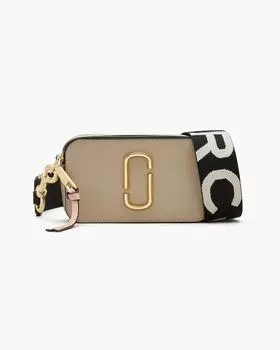 Сумка The Snapshot Marc Jacobs, цвет Khaki Multi