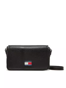 Сумка Tjw Must Flap Crossover AW0AW17553 Tommy Jeans, черный