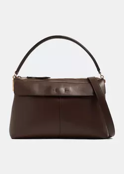 Сумка Tod'S T Case Medium Bauletto, коричневый