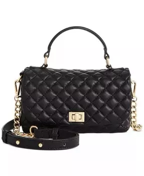 Сумка Tollann Quilted Mini Crossbody I.N.C. International Concepts, черный