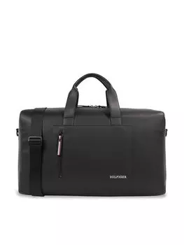 Сумка Tommy Hilfiger спортивная с внешним карманом, черный