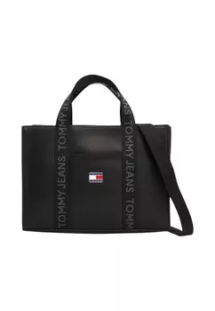 Сумка Tommy Hilfiger Jeans шоппер, черный