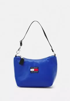 Сумка Tommy Jeans СУМКА HERITAGE НА РЕМЕНЬ, ультра-синий микс