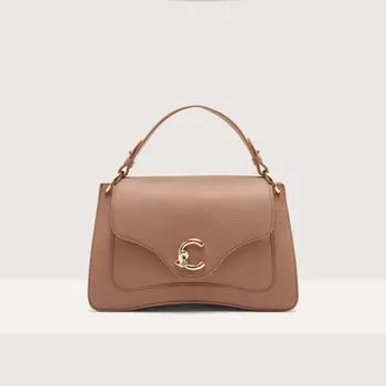Сумка top-handle Coccinelle C-me medium, цвет Skin