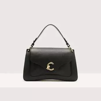 Сумка top-handle Coccinelle C-me medium, цвет Noir