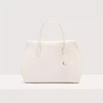 Сумка top-handle Coccinelle Lord large, цвет Blanco