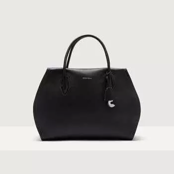 Сумка top-handle Coccinelle Lord large, цвет Noir