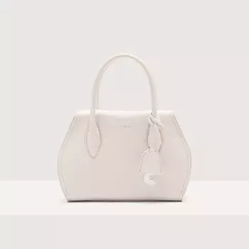 Сумка top-handle Coccinelle Lord small, цвет Blanco