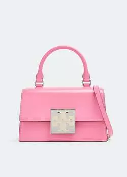 Сумка Tory Burch Bon Bon Mini Top-Handle, розовый