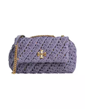 Сумка Tory Burch Cross-body Textile Fibers, светло-фиолетовый