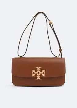 Сумка TORY BURCH Eleanor convertible shoulder bag, коричневый