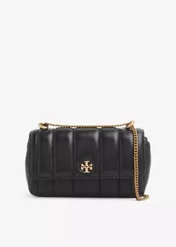 Сумка Tory Burch Kira Mini Flap, черный