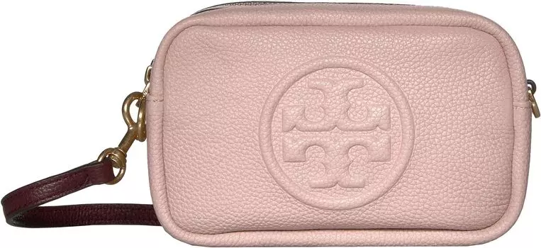 Сумка Tory Burch Perry Bombe Mini Bag, цвет Shell Pink