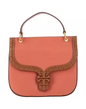 Сумка Tory Burch Textured Leather, терракотовый