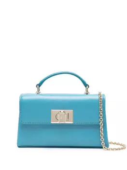 Сумка-тоут 1927 размера мини Furla, синий
