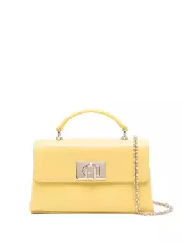 Сумка-тоут 1927 размера мини Furla, желтый