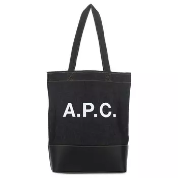 Сумка-тоут A.P.C. Axel Tote Bag, цвет Dark Navy