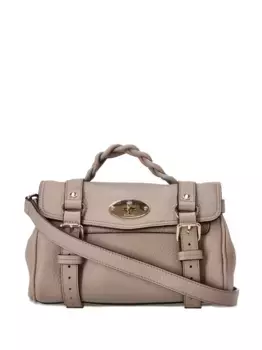 Сумка-тоут Alexa размера мини Mulberry, нейтральный