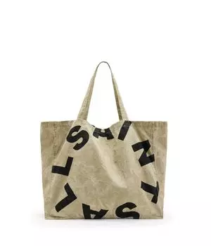 Сумка-тоут AllSaints Large Tierra Totebag, цвет Taupe/Jet Black