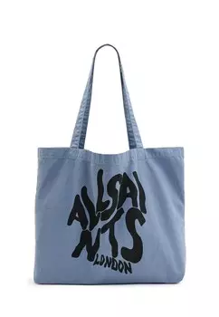 Сумка-тоут AllSaints, синий