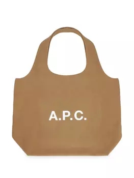Сумка-тоут APC Ninon A.P.C., коричневый