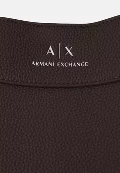 Сумка-тоут Armani Exchange, коричневый