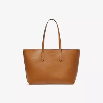 Сумка-тоут Aspinal Of London с застежкой-молнией, рыжевато-коричневый