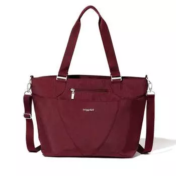 сумка-тоут Baggallini Avenue, цвет Dark Cherry