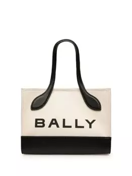 Сумка-тоут Bar Keep On с логотипом Bally, бежевый