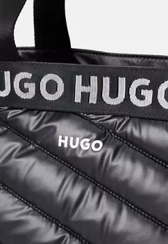 Сумка-тоут BECKY TOTE PUFFY HUGO, черный