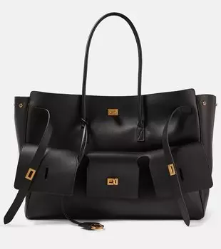 Сумка-тоут Bel Air XL из кожи Balenciaga, черный