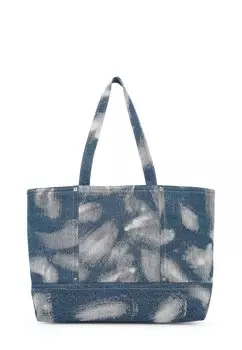 Сумка-тоут BLEACHED SHOPPER Karl Lagerfeld Jeans, отбеленный деним