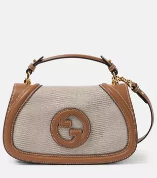 Сумка-тоут Blondie Small Gucci, Beige Canvas