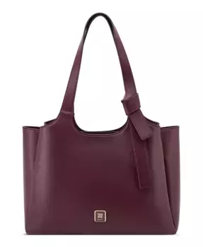 Сумка-тоут большая Lyra Multi Laptop Nine West, фиолетовый