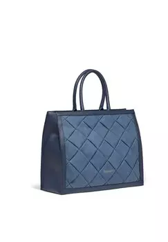 Сумка-тоут BRACCIALINI HANDBAG Braccialini, синий