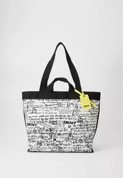 Сумка-тоут BRADY DOUBLE HANDLE TOTE DKNY, черный