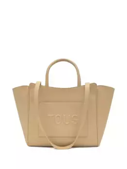 Сумка-тоут Brenda с логотипом TOUS, нейтральный